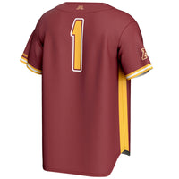 #1 Minnesota Golden Gophers GameDay Greats Lightweight Baseball Jersey - Maroon