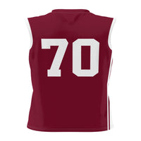#70 Charleston Cougars GameDay Greats Lightweight Basketball Jersey - Crimson