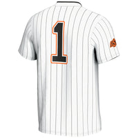 #1 Oklahoma State Cowboys GameDay Greats Lightweight Softball Jersey - White