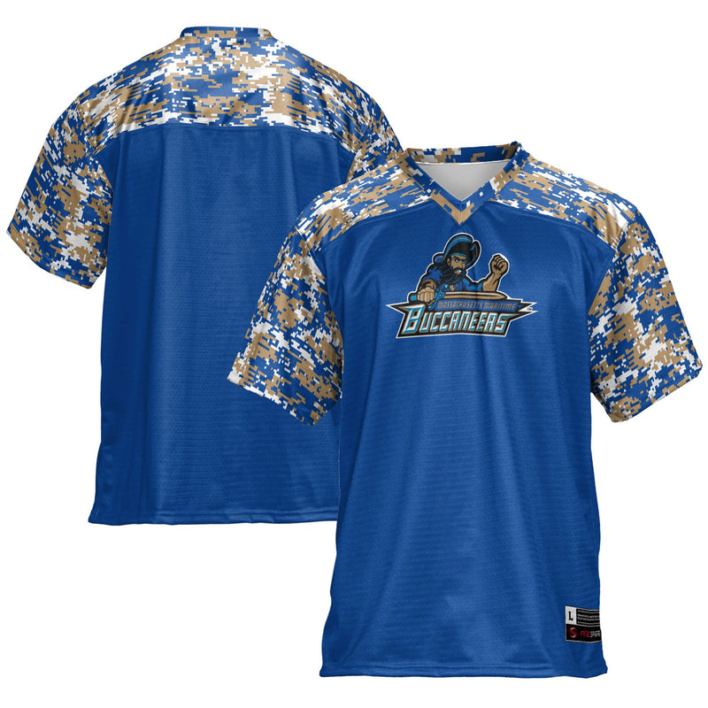 Massachusetts Maritime Academy Buccaneers GameDay Greats Football Jersey - Blue