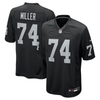Las Vegas Raiders Kolton Miller Nike Black Game Jersey