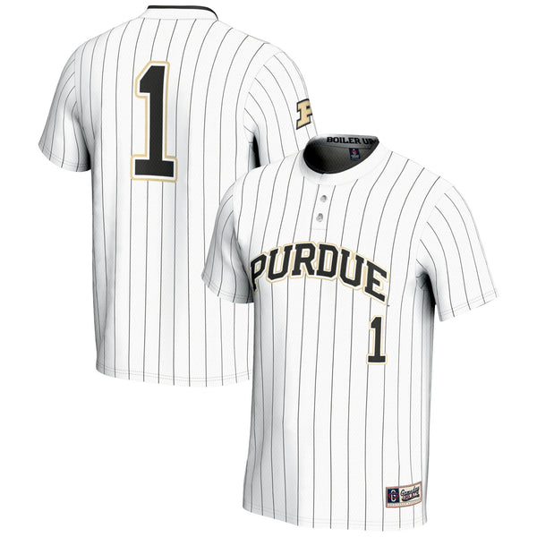 #1 Purdue Boilermakers GameDay Greats Lightweight Softball Jersey - White