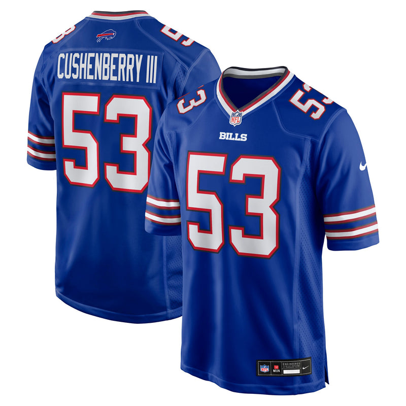 Buffalo Bills Lloyd Cushenberry III Nike Royal Team Game Jersey