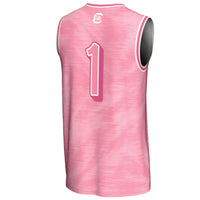 #1 South Carolina Gamecocks GameDay Greats Lightweight Basketball Jersey - Pink