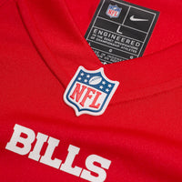 Buffalo Bills Matt Milano Nike Red Alternate Game Jersey