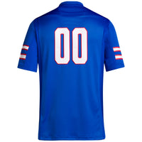 #00 Kansas Jayhawks adidas Premier Football Jersey - Royal