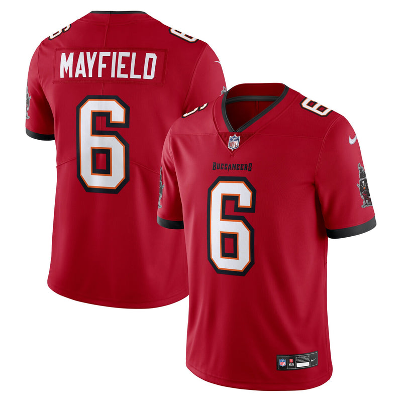 Tampa Bay Buccaneers Baker Mayfield Nike Red Vapor Untouchable Stitched Limited Jersey