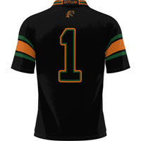 #1 Florida A&M Rattlers GameDay Greats Football Jersey - Black