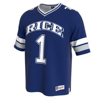 Rice Owls GameDay Greats Lightweight Collegiate Football Fashion Jersey - Navy