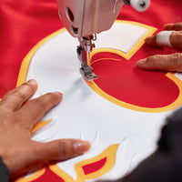 Calgary Flames Fanatics Red Home Authentic Pro Custom Jersey