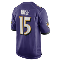 Baltimore Ravens Cooper Rush Nike Purple Team Game Jersey