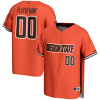 Oregon State Beavers GameDay Greats NIL Pick-A-Player Lightweight Baseball Jersey - Orange