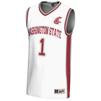 #1 Washington State Cougars GameDay Greats Lightweight Basketball Jersey - White