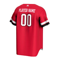 Rutgers Scarlet Knights GameDay Greats NIL Pick-A-Player Lightweight Baseball Jersey - Scarlet