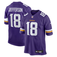 Minnesota Vikings Justin Jefferson Nike Purple Game Jersey