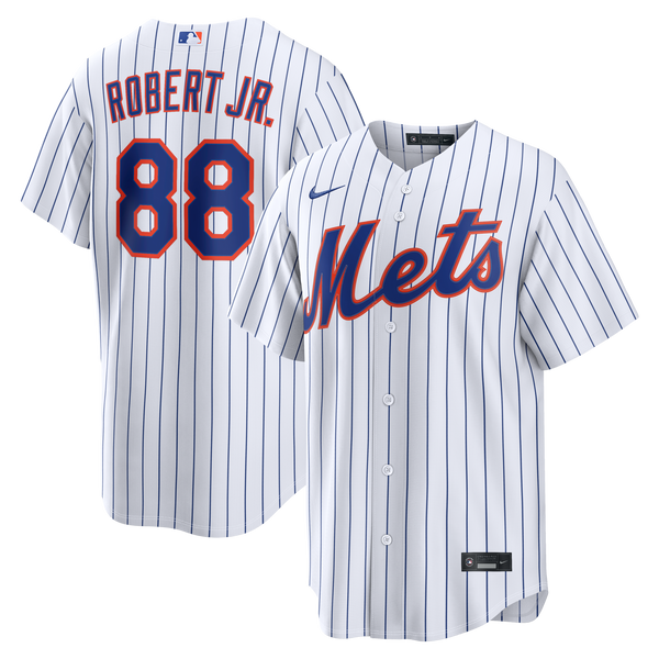 New York Mets Luis Robert Jr. Nike White Home Replica Jersey