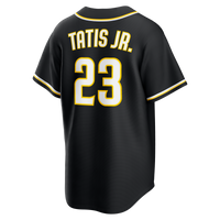 San Diego Padres Fernando Tatis Jr. Nike Fashion Replica Black Out Jersey
