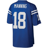 Indianapolis Colts Peyton Manning Mitchell & Ness Royal Big & Tall 1998 Retired Player Replica Jersey
