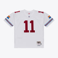 Arizona Cardinals Larry Fitzgerald Mitchell & Ness White Big & Tall 2004 Legacy Retired Player Jersey