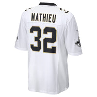 New Orleans Saints Tyrann Mathieu Nike White Game Jersey