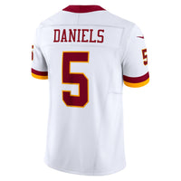 Washington Commanders Jayden Daniels Nike White Vapor F.U.S.E. Limited Super Bowl Era Jersey