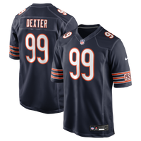 Chicago Bears Gervon Dexter Sr Nike Navy Team Game Jersey