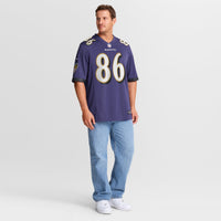 Baltimore Ravens Cornelius Johnson Nike Purple Team Game Jersey