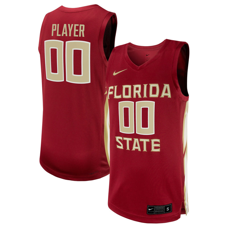 Florida State Seminoles Nike NIL Pick-A-Player Basketball Replica Jersey - Garnet
