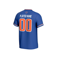 Boise State Broncos GameDay Greats Lightweight Collegiate Softball NIL Pick-A-Player Fashion Jersey - Royal