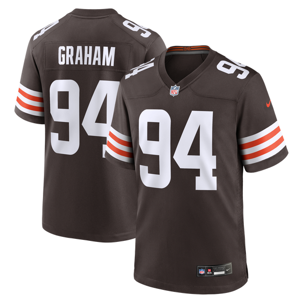 Cleveland Browns Mason Graham Nike Brown Game Jersey