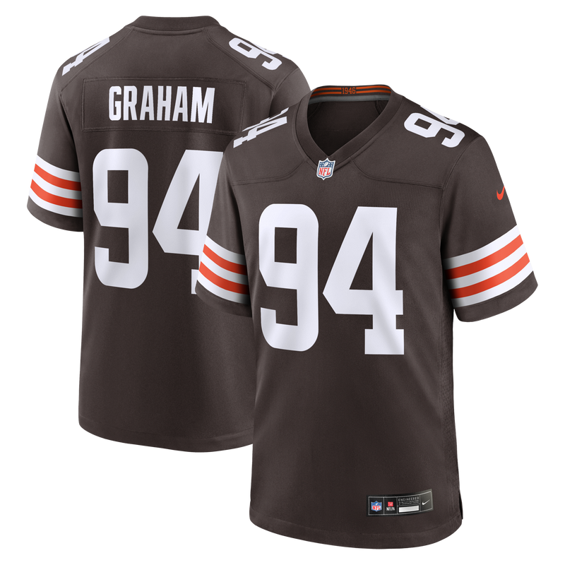 Cleveland Browns Mason Graham Nike Brown Game Jersey