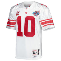New York Giants 2007 Eli Manning Mitchell & Ness White Authentic Throwback Retired Player Jersey