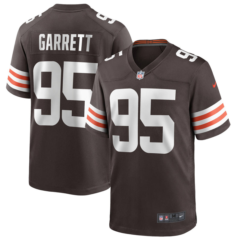 Cleveland Browns Myles Garrett Nike Brown Game Player Jersey