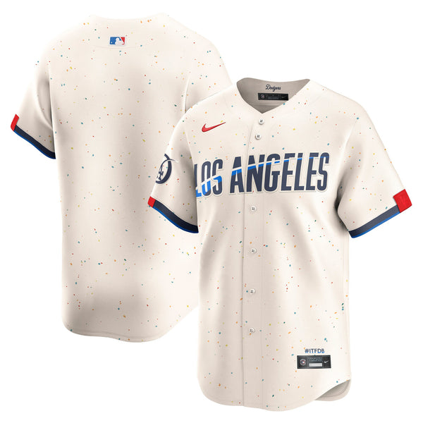 Los Angeles Dodgers Nike Cream City Connect Limited Jersey