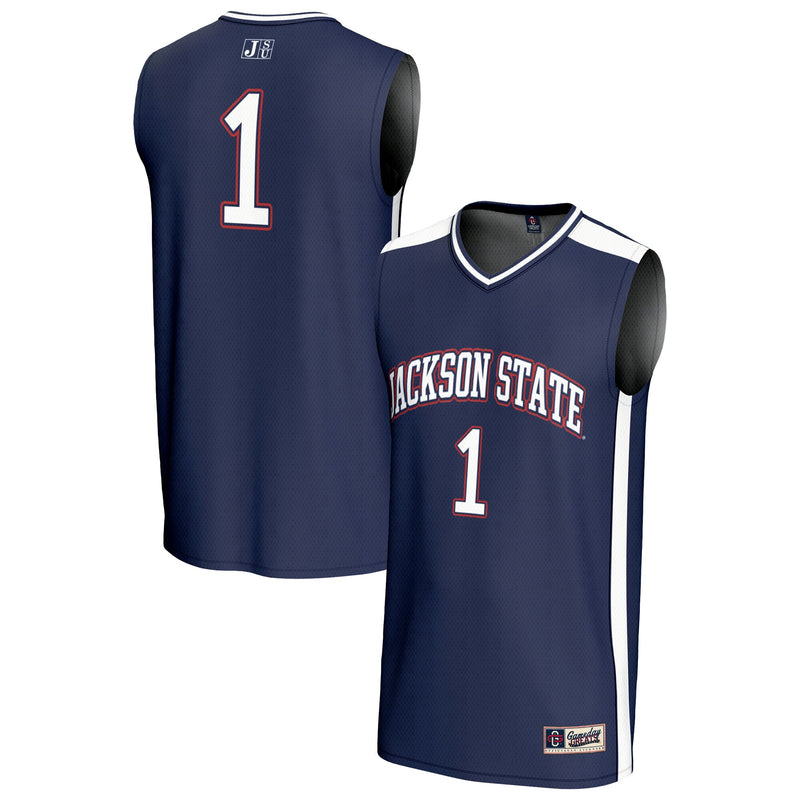 #1 Jackson State Tigers GameDay Greats Lightweight Basketball Fashion Jersey - Royal