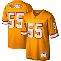 Tampa Bay Buccaneers Derrick Brooks Mitchell & Ness Orange Big & Tall 1995 Legacy Retired Player Jersey