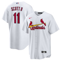 St. Louis Cardinals Victor Scott II Nike White Home Replica Jersey
