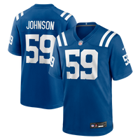 Indianapolis Colts Buddy Johnson Nike Royal Team Game Jersey