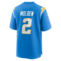 Los Angeles Chargers Elijah Molden Nike Powder Blue Team Game Jersey