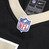 New Orleans Saints Spencer Rattler Nike Black Team Game Jersey