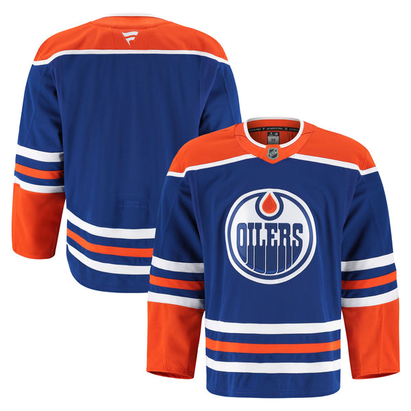 Edmonton Oilers Fanatics Royal Home Authentic Pro Jersey