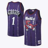 Toronto Raptors Tracy McGrady Hardwood Classics Road Swingman Jersey by Mitchell & Ness-