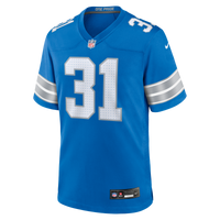 Detroit Lions Kerby Joseph Nike Blue Team Game Jersey
