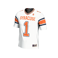 #1 Syracuse Orange GameDay Greats Lightweight Collegiate Football Fashion Jersey - White