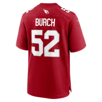 Arizona Cardinals Jordan Burch Nike Cardinal Team Game Jersey