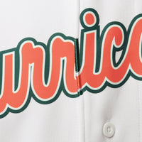 Miami Hurricanes adidas Replica Baseball Jersey - White