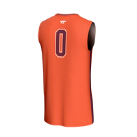 #0 Virginia Tech Hokies GameDay Greats Collegiate Basketball Fashion Jersey - Orange