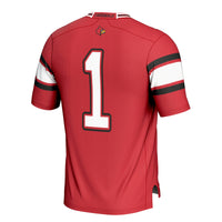 #1 Louisville Cardinals GameDay Greats Football Jersey - Cardinal