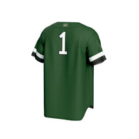 #1 Ohio Bobcats GameDay Greats Lightweight Collegiate Baseball Fashion Jersey - Green
