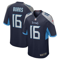 Tennessee Titans Treylon Burks Nike Navy Player Game Jersey